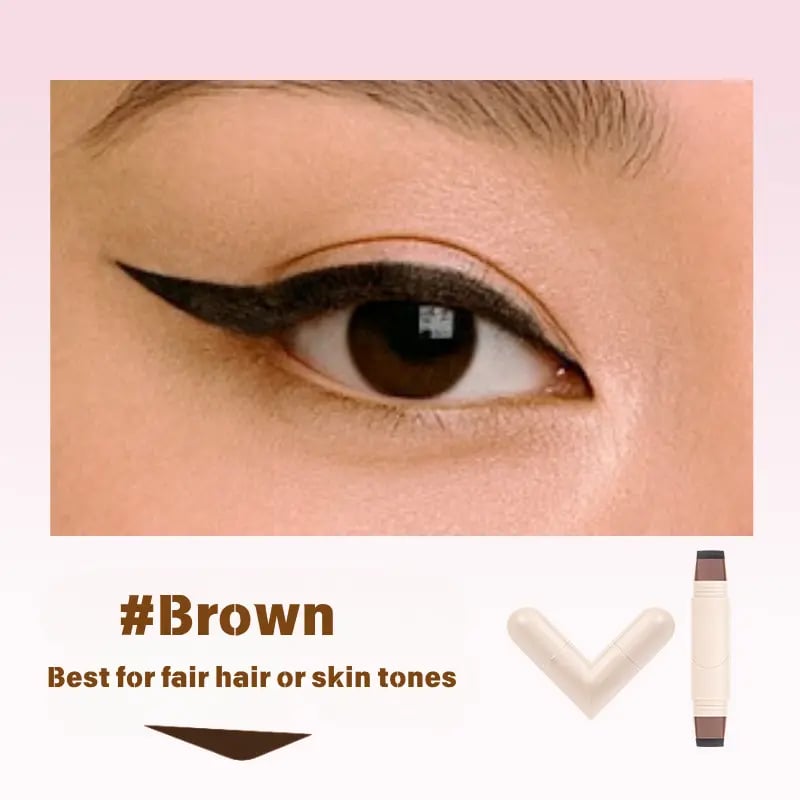 ⚡ 50K+ SOLD - Perfect Wing Stamp & Go - Easy Eyeliner Tool