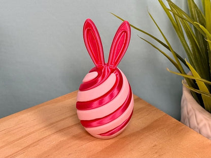 🔥Last Day Promotion! 🐰3D Printed Easter Egg Fidget Toy | Bunny Swirl Easter Basket