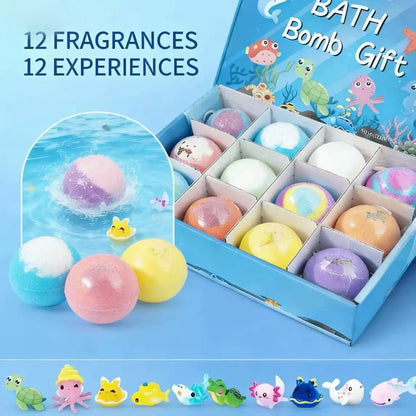 SurpriseHatch™ Bath Bombs – 20 Pack with Surprise for Kids