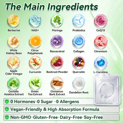 𝐏𝐡𝐲𝐬𝐢𝐜𝐢𝐚𝐧 𝐅𝐨𝐫𝐦𝐮𝐥𝐚𝐭𝐞𝐝 👇|Suliao® 𝐌𝐨𝐫𝐢𝐧𝐠𝐚 𝐁𝐞𝐫𝐛𝐞𝐫𝐢𝐧𝐞 × 𝐍𝐀𝐃+ 𝟏𝟎-𝐢𝐧-𝟏 𝐀𝐝𝐯𝐚𝐧𝐜𝐞𝐝 𝐍𝐚𝐧𝐨 𝐌𝐢𝐜𝐫𝐨𝐧𝐞𝐞𝐝𝐥𝐞 𝐏𝐚𝐭𝐜𝐡 (𝐄𝐱𝐩𝐞𝐫𝐢𝐞𝐧𝐜𝐞 𝐕𝐢𝐬𝐢𝐛𝐥𝐞 𝟕-𝐃𝐚𝐲 𝐑𝐞𝐬𝐮𝐥𝐭𝐬)
