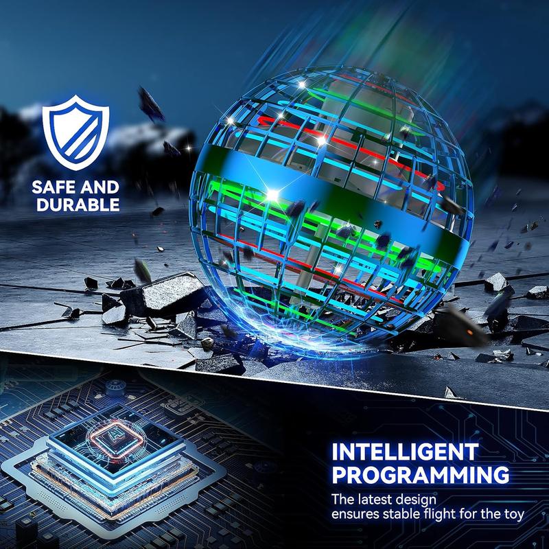 2026 Hottest🔥360oFlying Ball l Gesture ControlledLED Show🎁