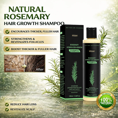 🔥LAST DAY 50% OFF - 🌿Suliao® Organic Rosemary Hair Growth Shampoo
