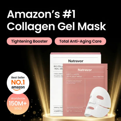 Natravor Collagen Boost Overnight Gel Mask – Enhance Skin Elasticity in 2 Weeks