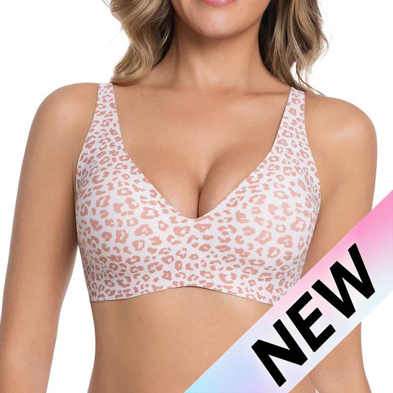 Women Jelly Braswirefree Full CoverageNo Underwire EverydayBras ComfortableWireless Padded TshirtBra