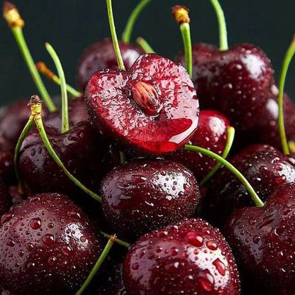 Giant Black Cherry Seeds | Sweet & Juicy Homegrown Fruit | Non-GMO Heirloom Variety