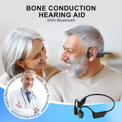 👂Revitalize your ears again 🔥New Year Sale!💖Natravor™ Bone Conduction Smart Hearing Aid Bluetooth Earphones