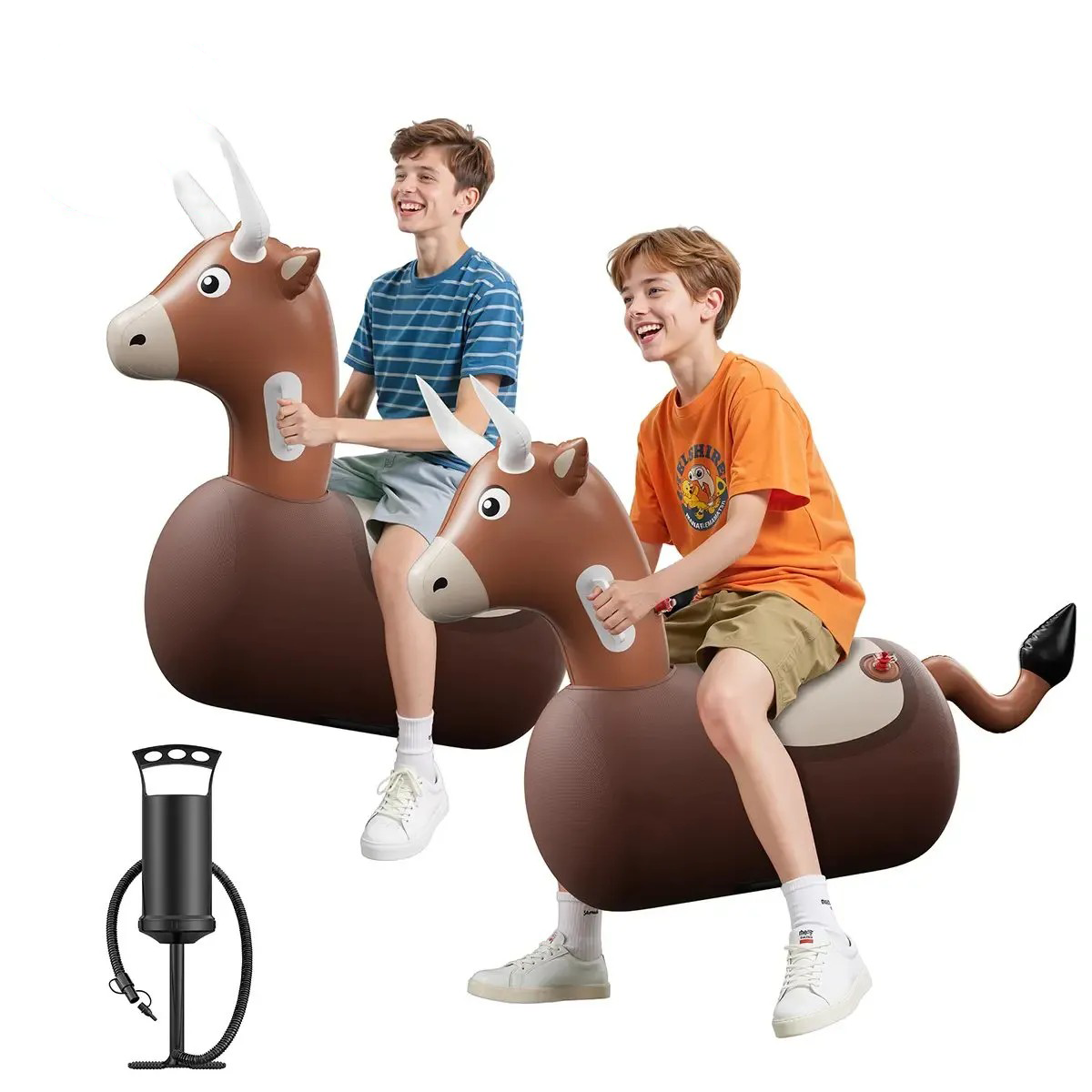 🔥LAST DAY 59% OFF🔥🐂 Kids Bouncing Bull Ride-On Toy