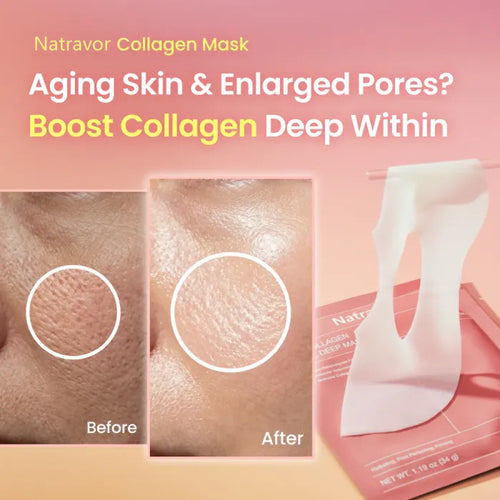 Natravor Collagen Boost Overnight Gel Mask – Enhance Skin Elasticity in 2 Weeks