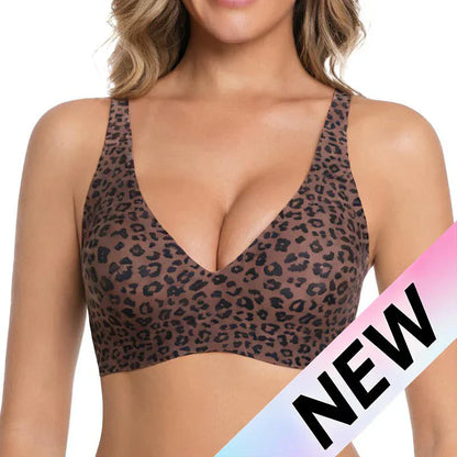 Women Jelly Braswirefree Full CoverageNo Underwire EverydayBras ComfortableWireless Padded TshirtBra