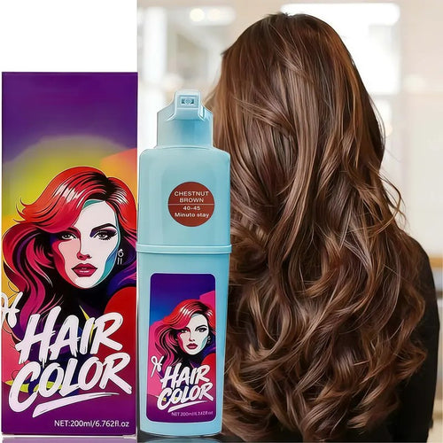 Vibrant Pump Hair Dye | Easy At-Home Hair Color | 4 Stunning Shades (6.8 fl oz)