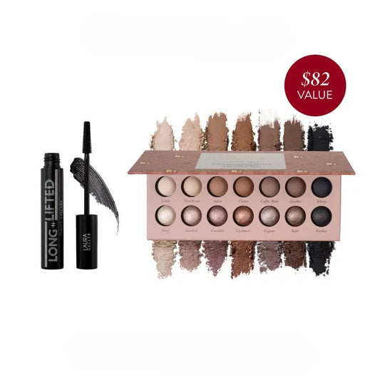 Eye-Opening Tubing Mascara + Eyeshadow Duo