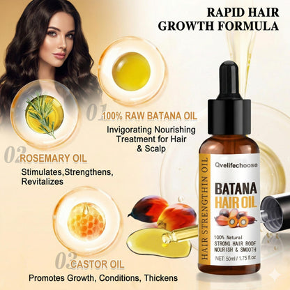Qvelifechoose Batana Hair Oil