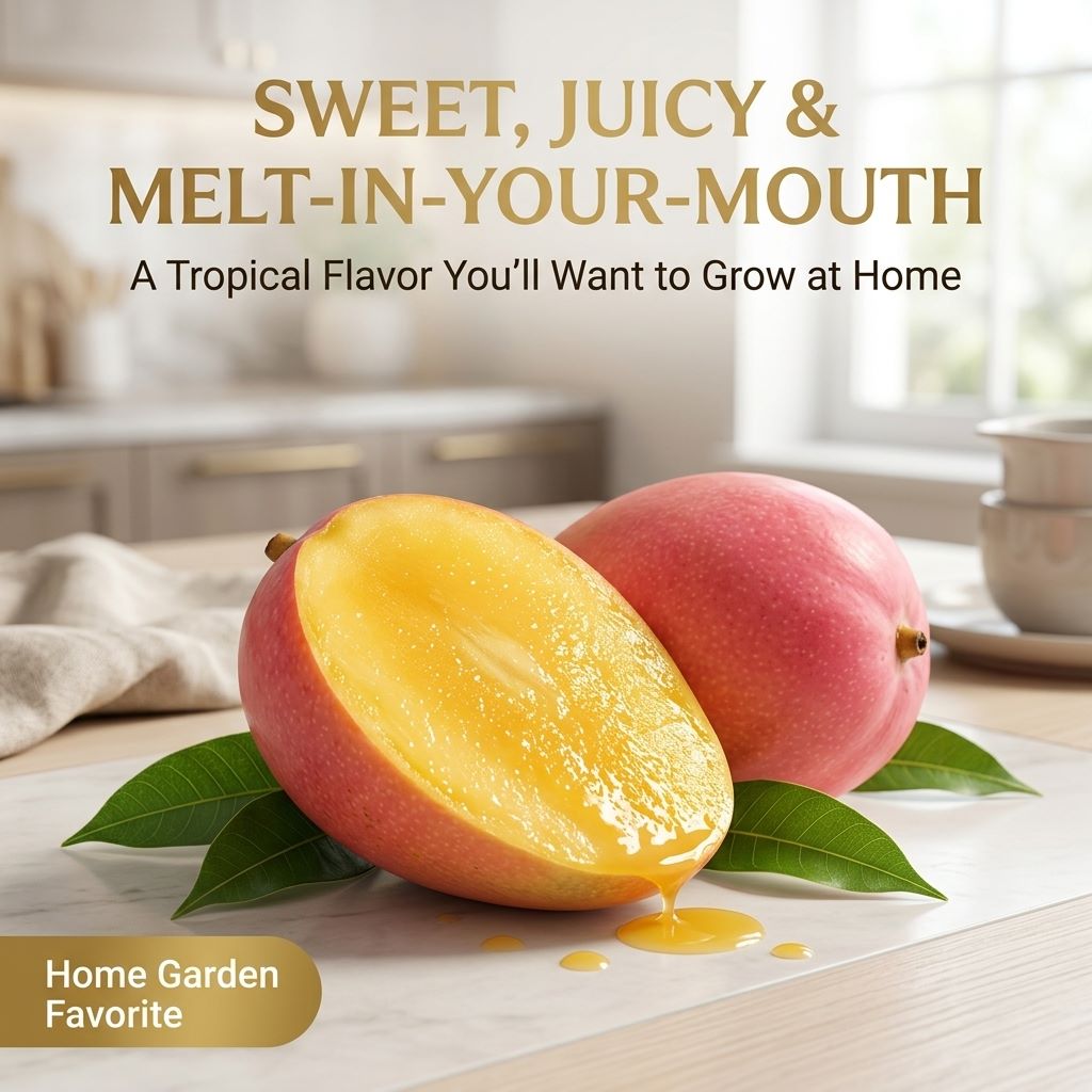 🌸 Grow Your Own Pink Mango Tree — Rare, Sweet & Worth the Wait