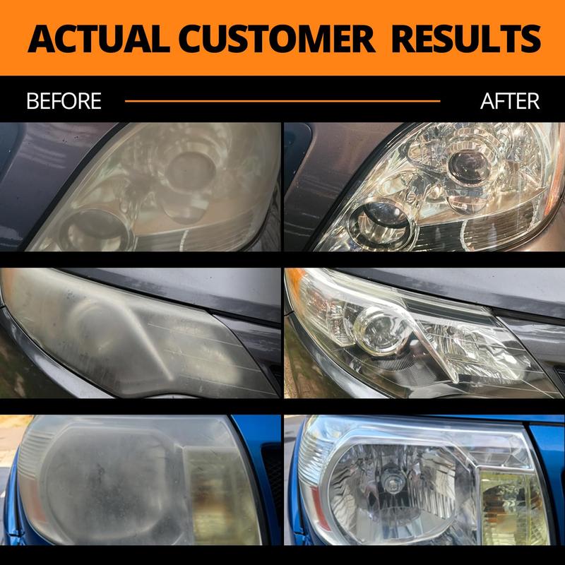 🚘 Headlight Restoration Kit with Ceramic Coating