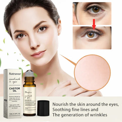 Natravor Castor Oil Moisturizing🔥The Express Anti- Wrinkle - Instant Lifting Effect