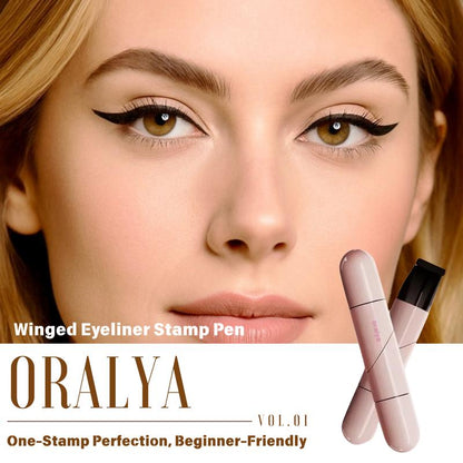 ⚡ 50K+ SOLD - Perfect Wing Stamp & Go - Easy Eyeliner Tool