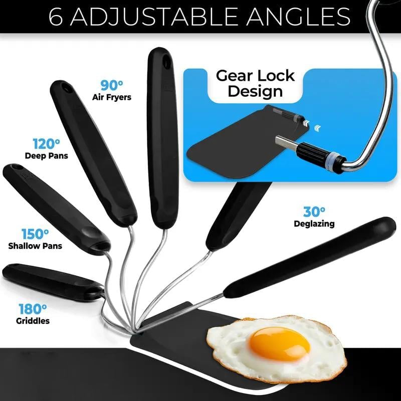 🔥HOT SALE - 49% OFF-Adjustable Angle PPSU Spatula -A must have kitchen gadget!🍳