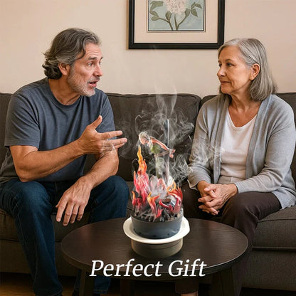 “Keep It Cool” Handpainted Colored Incense Burner