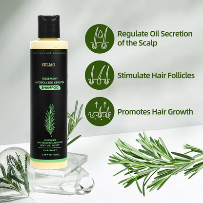 🔥LAST DAY 50% OFF - 🌿Suliao® Organic Rosemary Hair Growth Shampoo