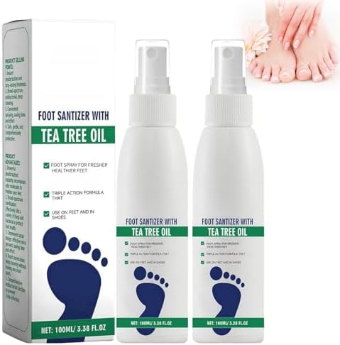 Tea Tree Oil Foot Odor & Hygiene Spray