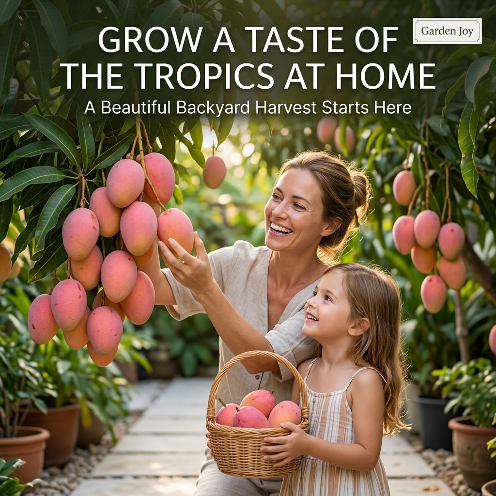 🌸 Grow Your Own Pink Mango Tree — Rare, Sweet & Worth the Wait