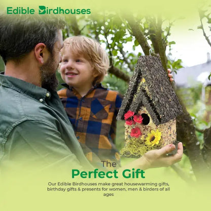 🐦 Edible Bird Feeder House
