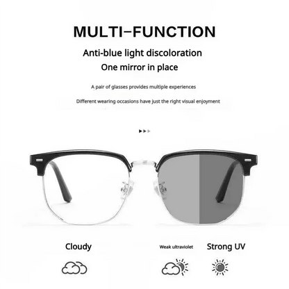 🔥ULTRA-LIGHT MULTI-FOCAL PHOTOCHROMIC READING GLASSES