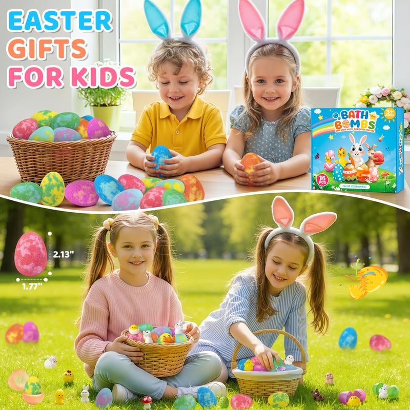 🐣🐰 BunnyBurst Surprise Bath Bombs for Kids