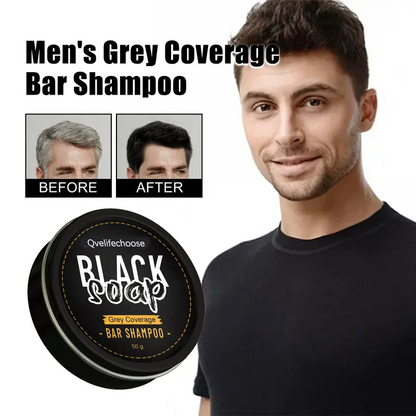 Men’s Hair Nourishing Soap – Reverse Gray Hair & Boost Shine
