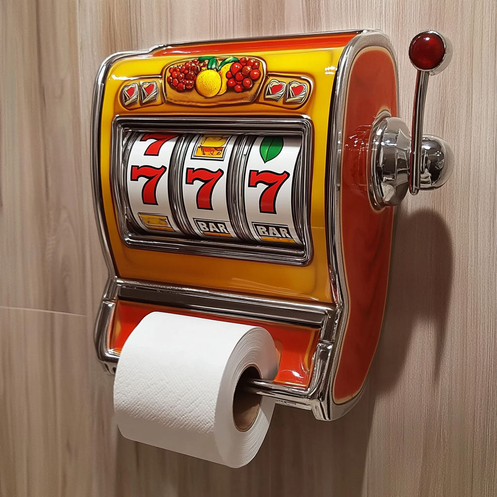 🎰Slot Machine Toilet Roll Holder