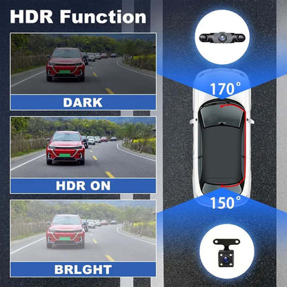 🔥Last Day 50% OFF - Almost Gone - Full View Car Dashcam System
