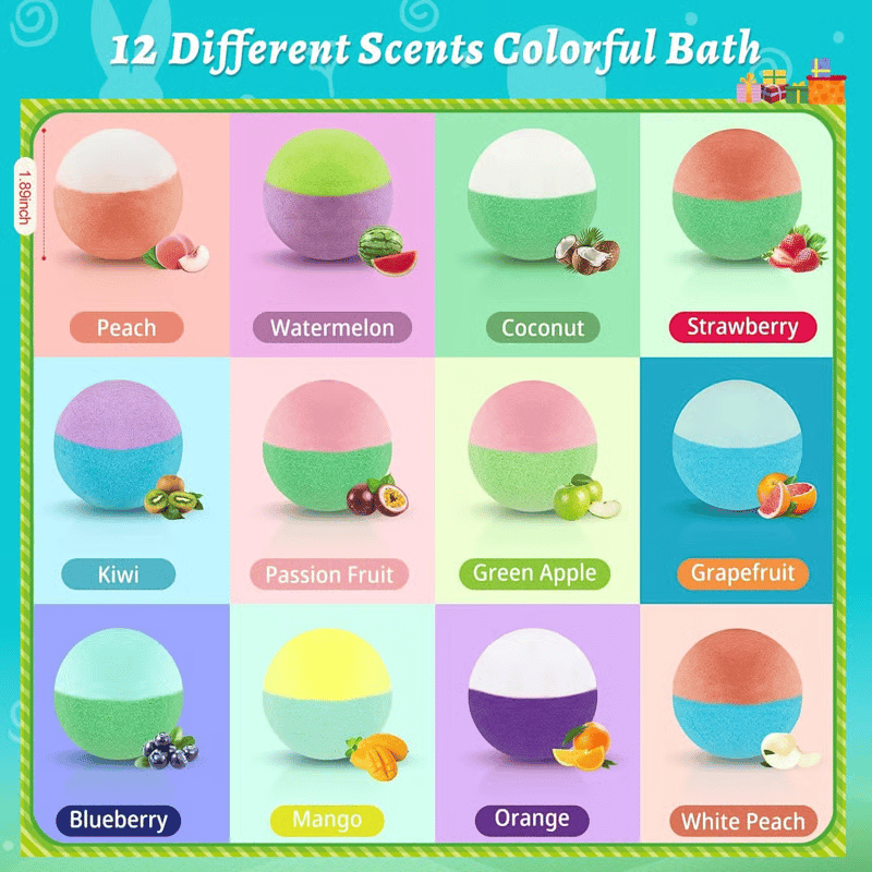 SurpriseHatch™ Bath Bombs – 20 Pack with Surprise for Kids