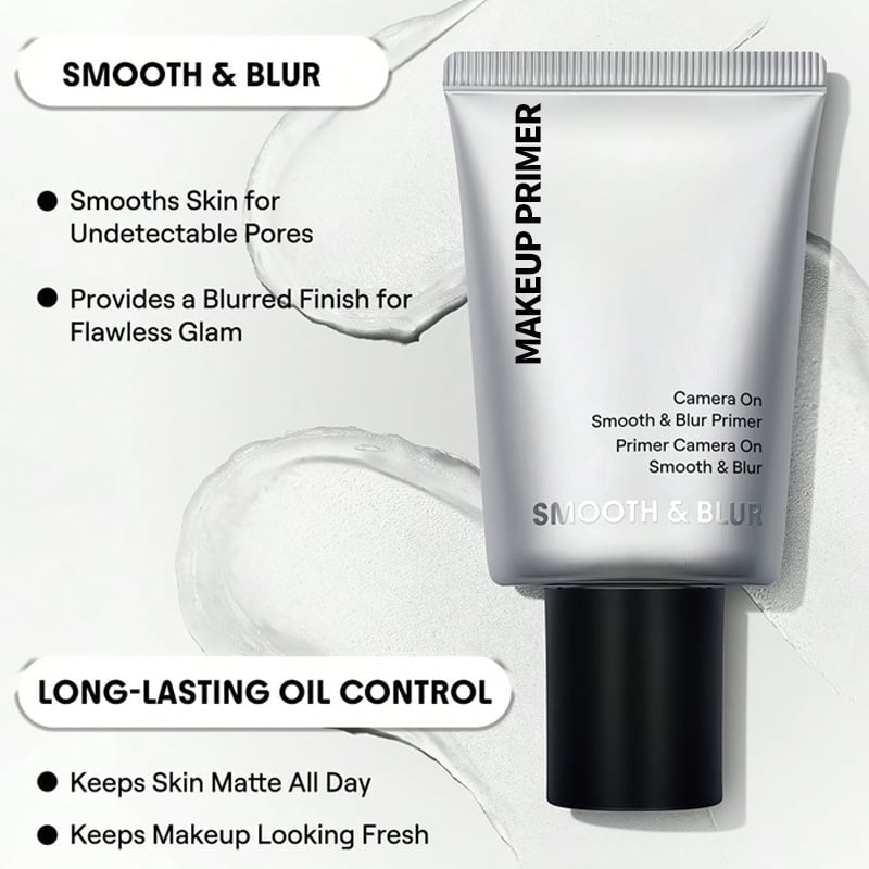 🔥LAST DAY 60% OFF - 📸Camera On Smooth & Blur Primer
