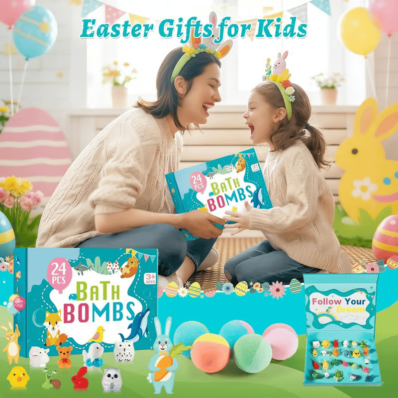SurpriseHatch™ Bath Bombs – 20 Pack with Surprise for Kids
