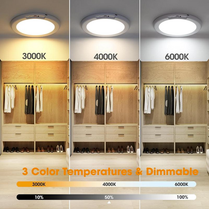 💡 Limited-Time Sale - Rechargeable Magnetic Wireless Motion Sensor Ceiling Light with Remote