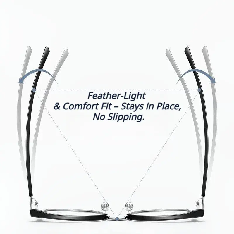 🔥ULTRA-LIGHT MULTI-FOCAL PHOTOCHROMIC READING GLASSES