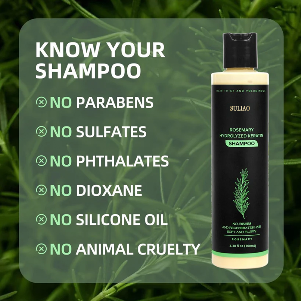 🔥LAST DAY 50% OFF - 🌿Suliao® Organic Rosemary Hair Growth Shampoo