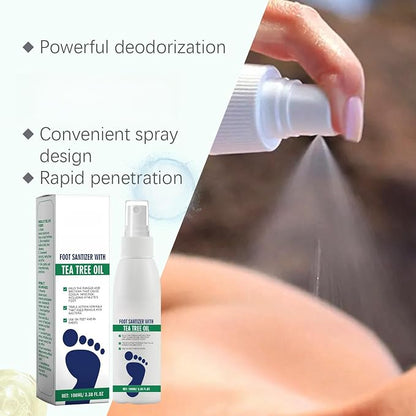 Tea Tree Oil Foot Odor & Hygiene Spray