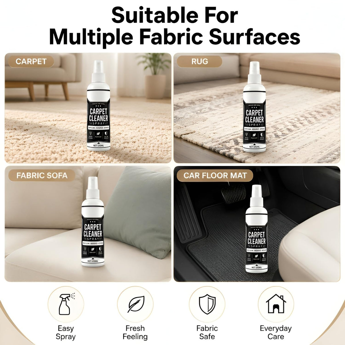 Deep Cleaning Carpet Cleaner Spray