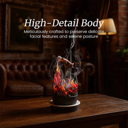 “Keep It Cool” Handpainted Colored Incense Burner