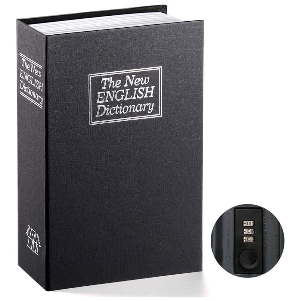 🔐Secret Hidden Dictionary Book Safe with Combination Lock