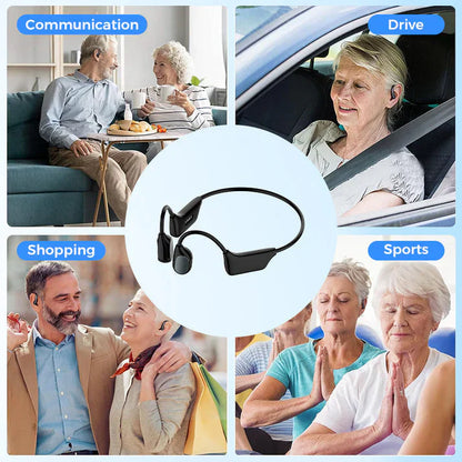 👂Revitalize your ears again 🔥New Year Sale!💖Natravor™ Bone Conduction Smart Hearing Aid Bluetooth Earphones