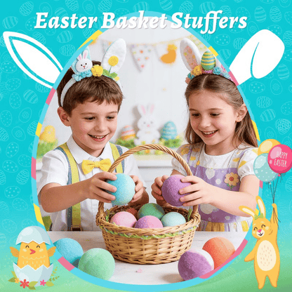 SurpriseHatch™ Bath Bombs – 20 Pack with Surprise for Kids