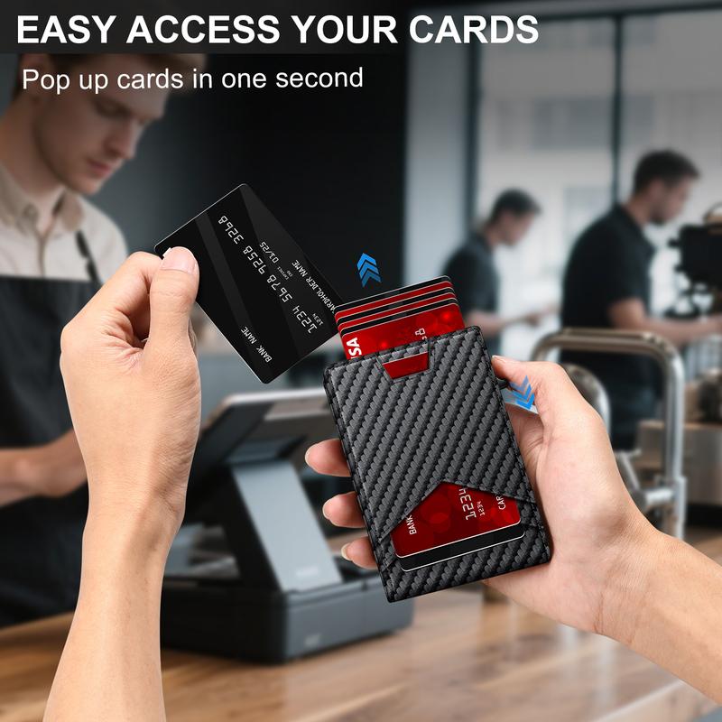 Men's RFID Minimalist Bifold Wallet