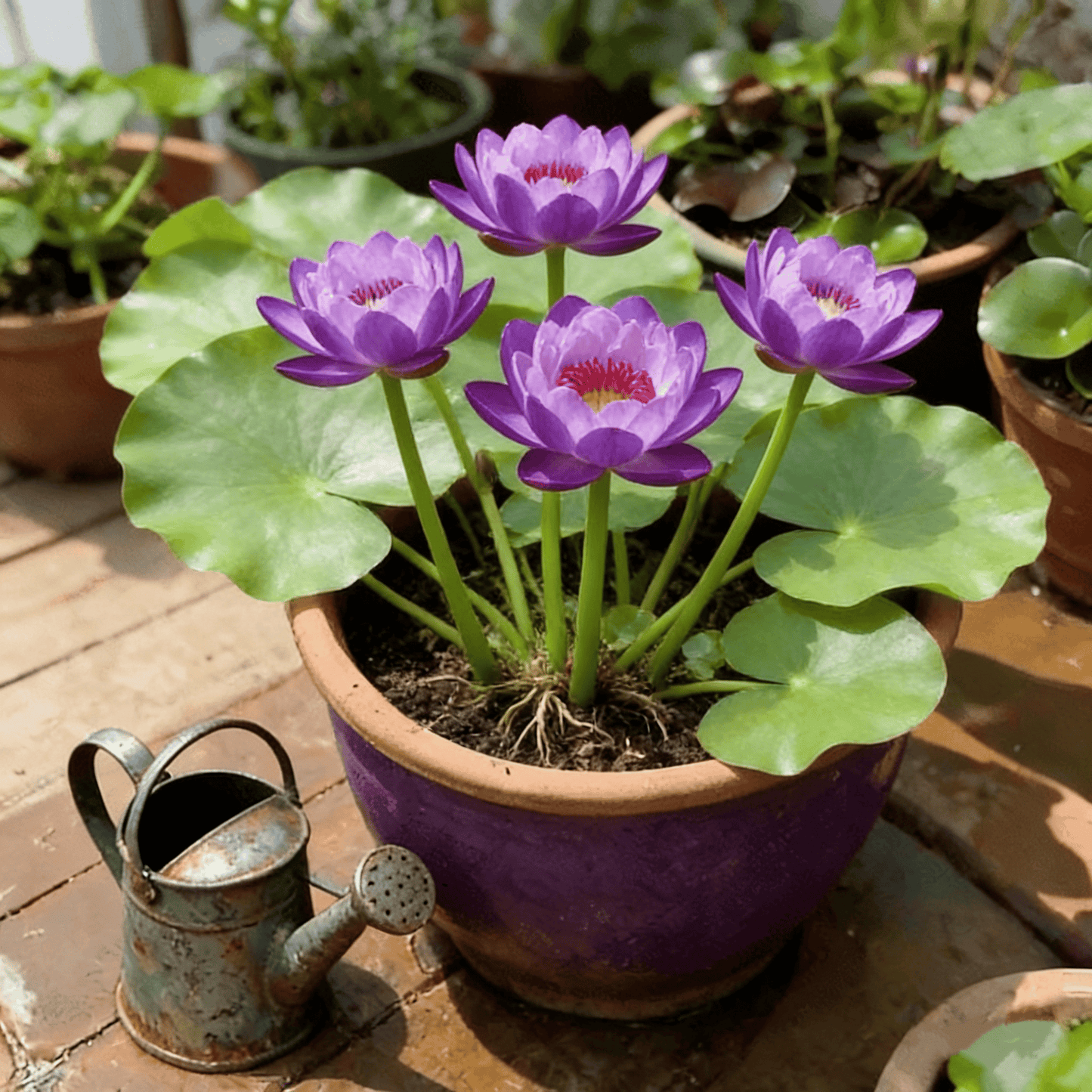 🌸[7 days germination]🔥HOT SALE - 49% OFF💐The Sacred Bonsai Bowl Lotus Flower Plant seeds