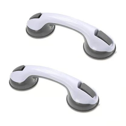 Sturdy Bathroom Shower Suction Cup Grab Bar Handle