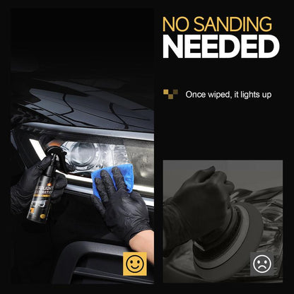 🚘 Headlight Restoration Kit with Ceramic Coating