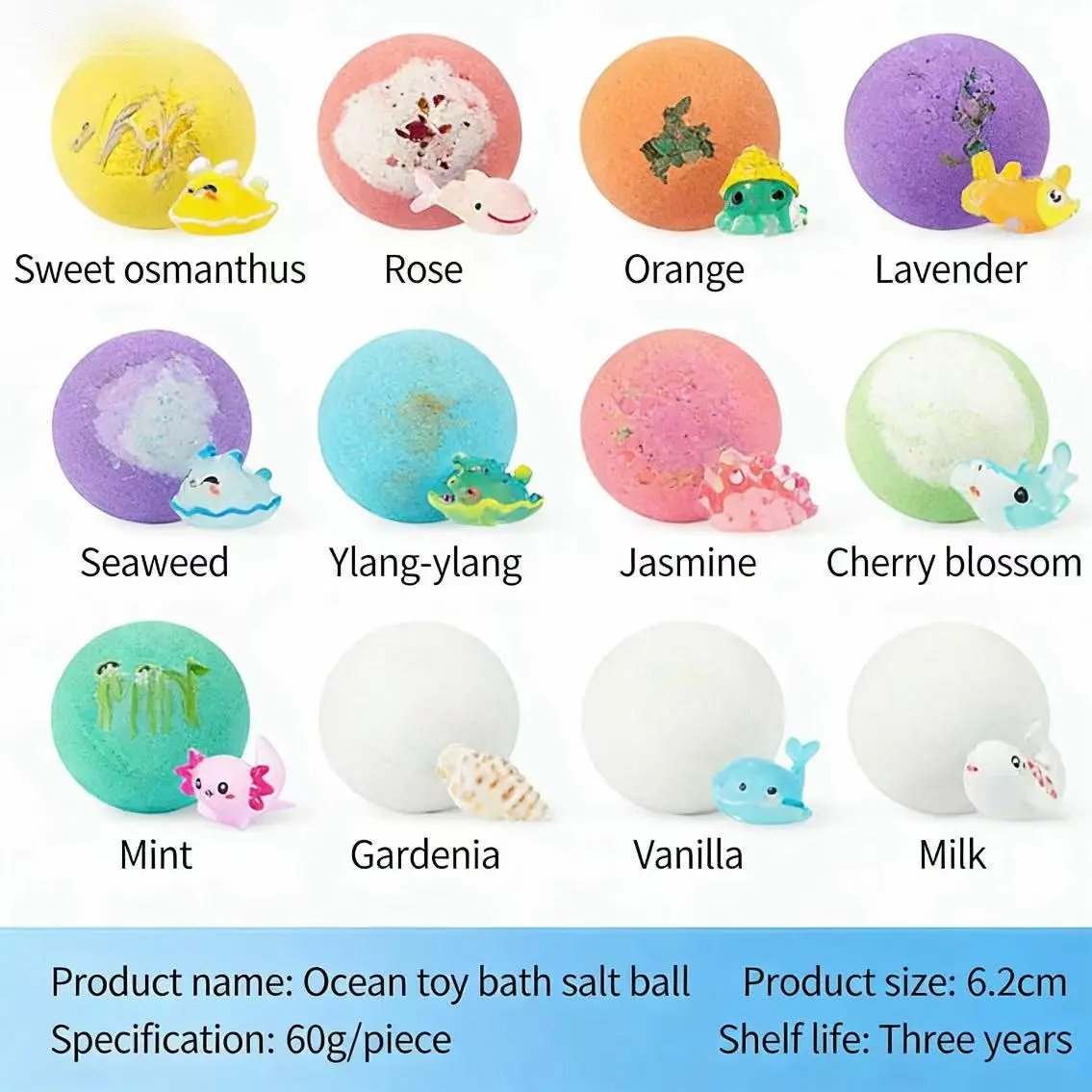 SurpriseHatch™ Bath Bombs – 20 Pack with Surprise for Kids