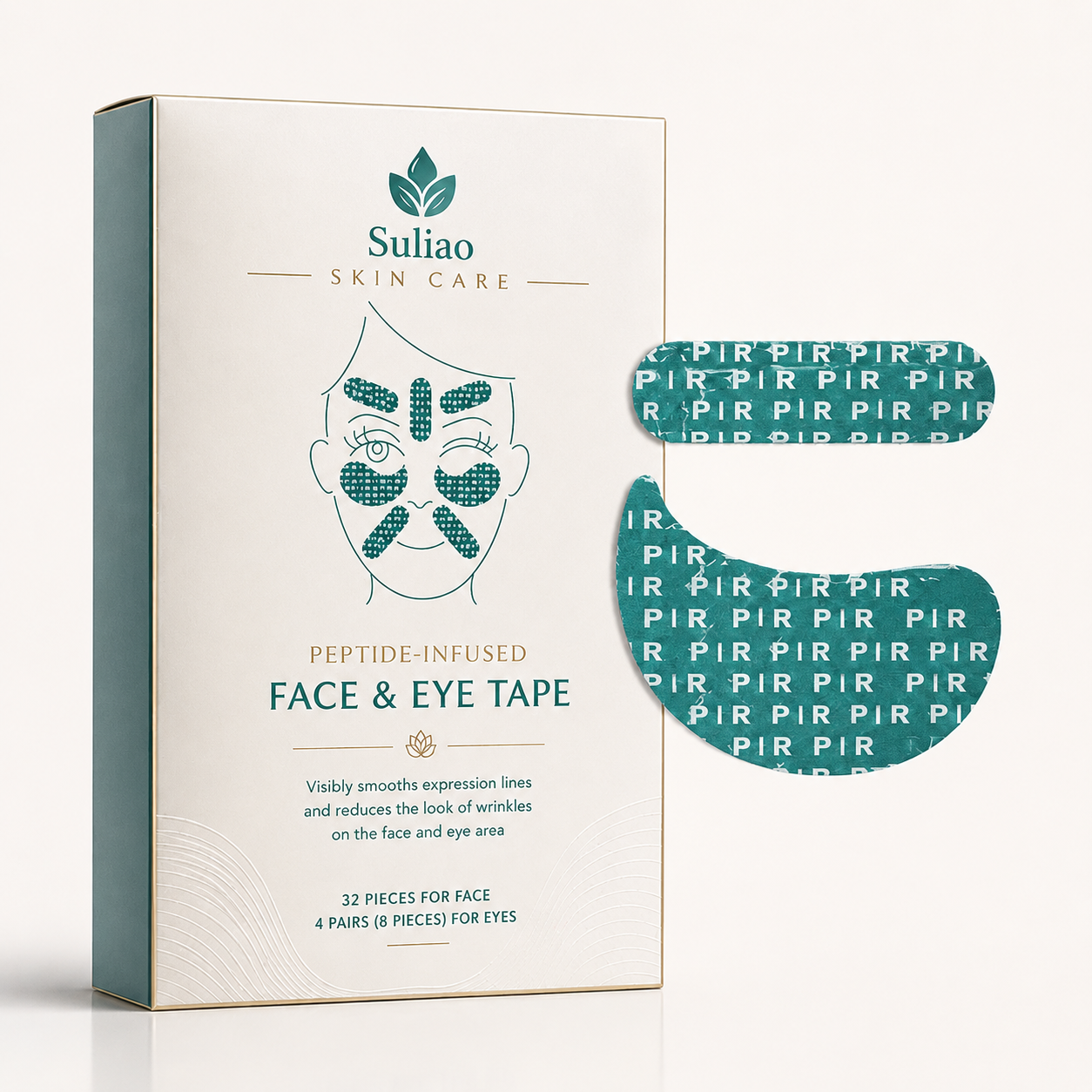 Suliao™ Radiance Lift Peptide Face & Eye Tape
