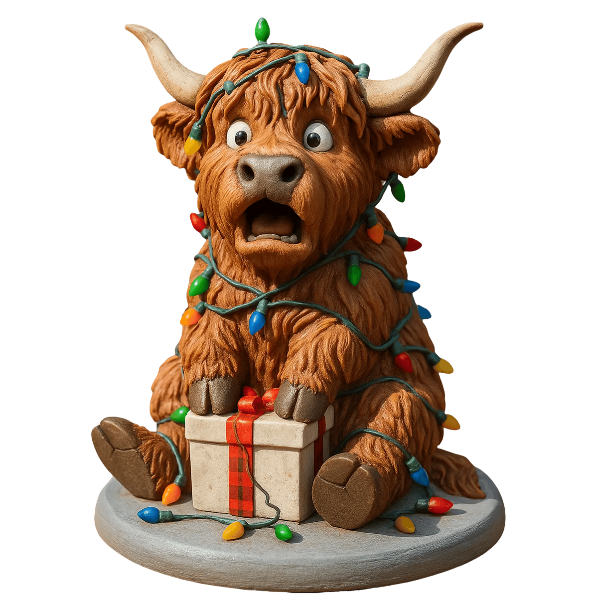 🎁Nice Christmas Gift🎅🐮Highland Cow Advent Calendar 2025